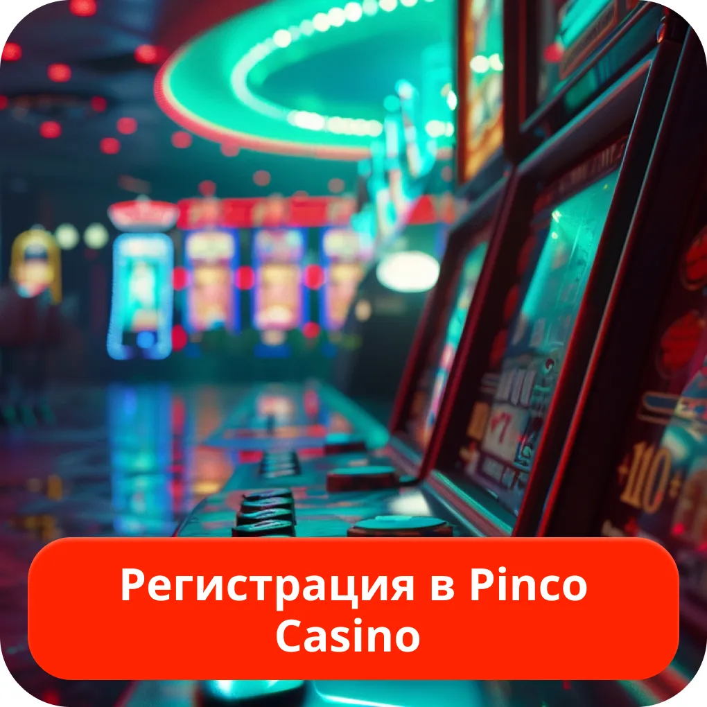 Регистрация аккаунта в казино Пинко Pinco регистрация